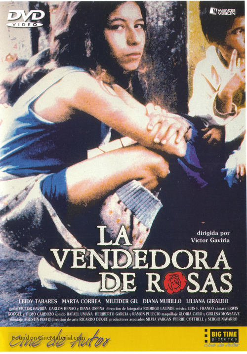 Vendedora de rosas, La - Spanish Movie Cover