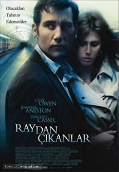 Derailed - Turkish Movie Poster