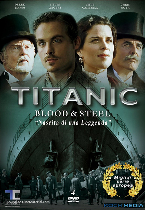 &quot;Titanic: Blood and Steel&quot; - Italian DVD movie cover