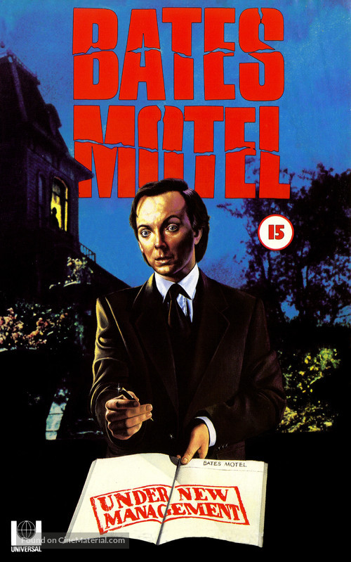 Bates Motel - British VHS movie cover