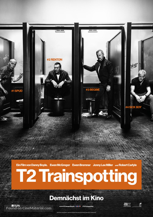 T2: Trainspotting - German Movie Poster