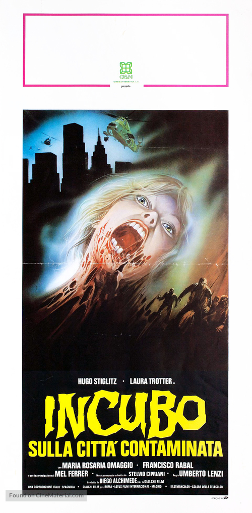 Incubo sulla citt&agrave; contaminata - Italian Movie Poster