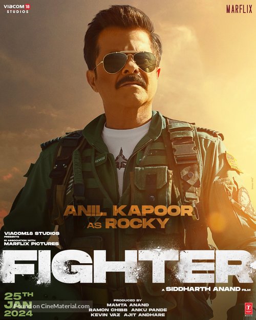 Fighter - Indian Movie Poster