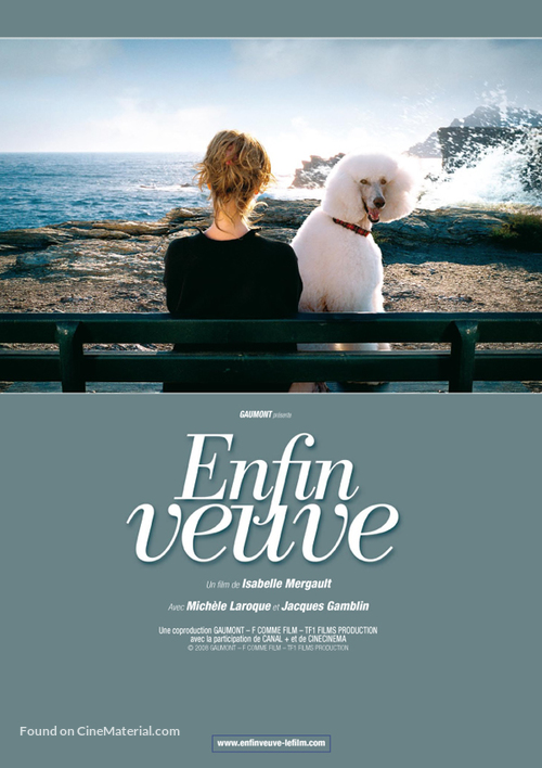 Enfin veuve - French poster