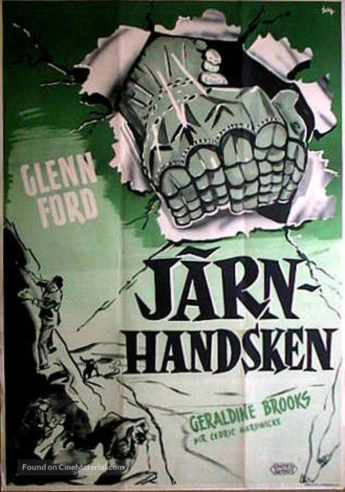 The Green Glove - Swedish Movie Poster