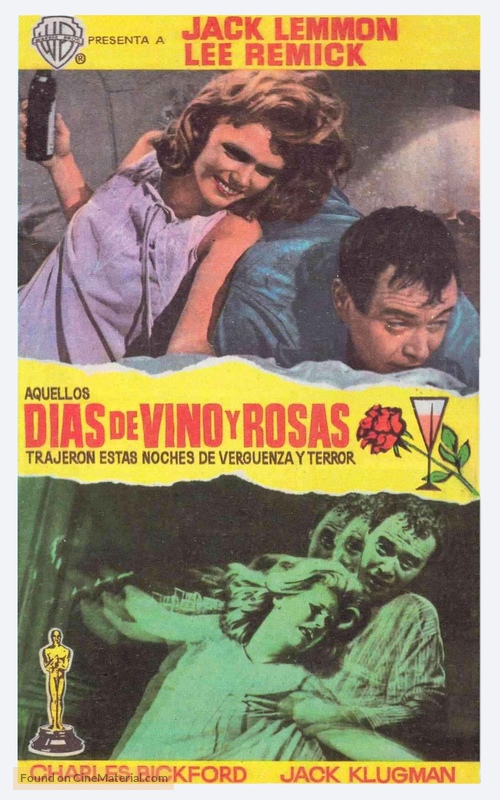 Days of Wine and Roses - Spanish Movie Poster