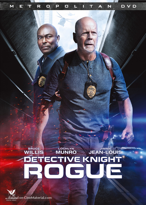 Detective Knight: Rogue - French DVD movie cover