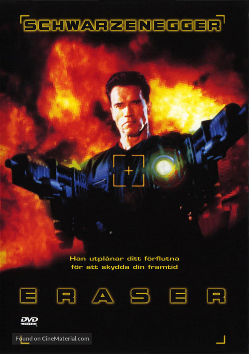 Eraser - Swedish Movie Cover