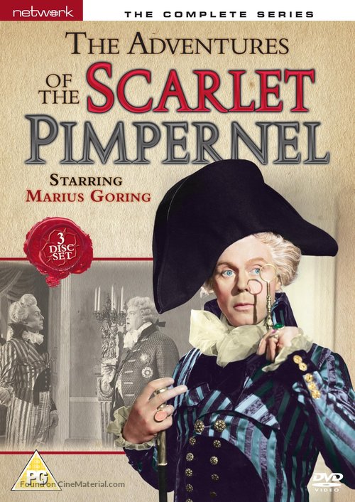 &quot;The Scarlet Pimpernel&quot; - British DVD movie cover