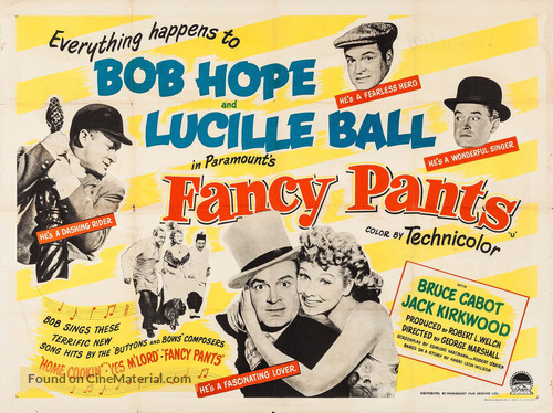 Fancy Pants - British Movie Poster