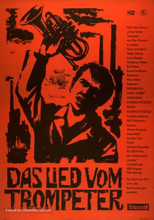 Das Lied vom Trompeter - German Movie Poster