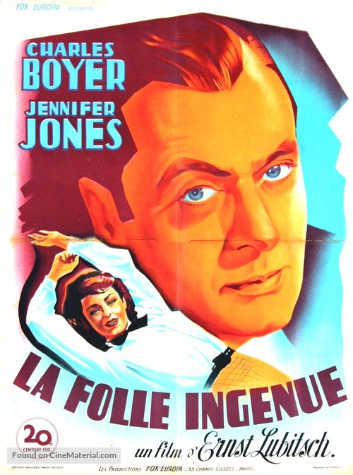 Cluny Brown - French Movie Poster