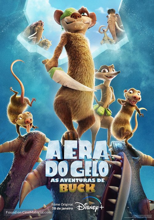 The Ice Age Adventures of Buck Wild - Brazilian Movie Poster