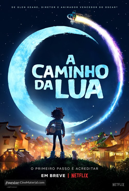 Over the Moon - Brazilian Movie Poster