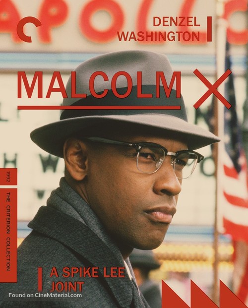 Malcolm X - Blu-Ray movie cover