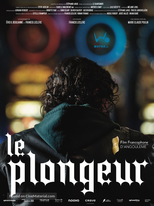 Le Plongeur - French Movie Poster