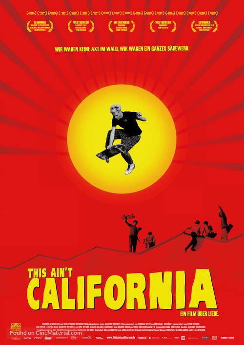 This Ain&#039;t California - German Movie Poster