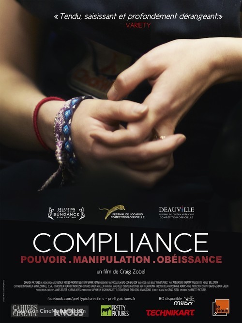 Compliance - French Movie Poster