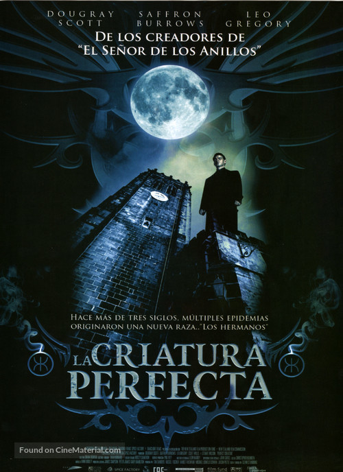 Perfect Creature - Spanish Movie Poster