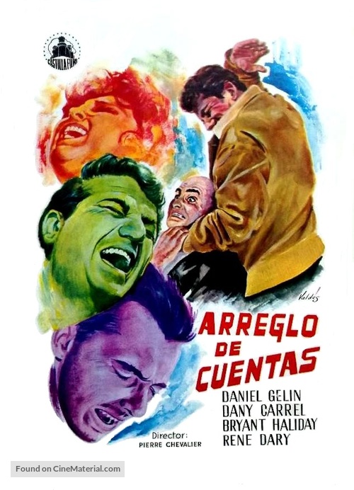 R&egrave;glements de compte - Spanish Movie Poster