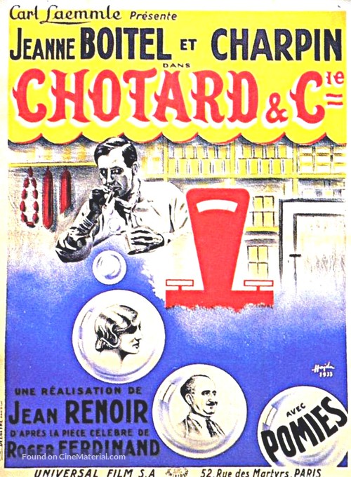 Chotard et Cie - French Movie Poster