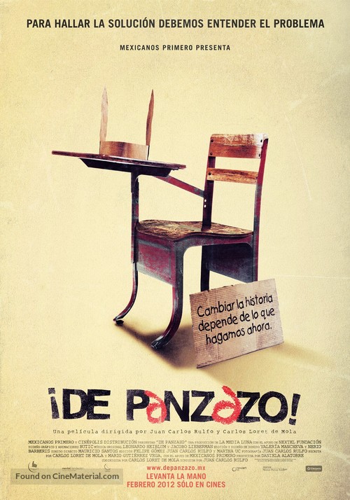 &iexcl;De panzazo! - Mexican Movie Poster