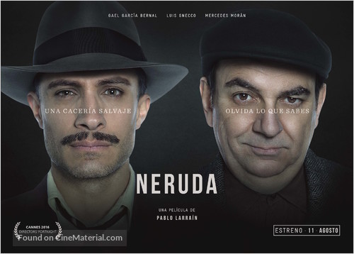 Neruda - Chilean Movie Poster