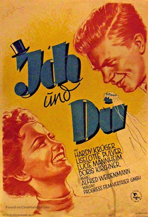 Ich und Du - German Movie Poster