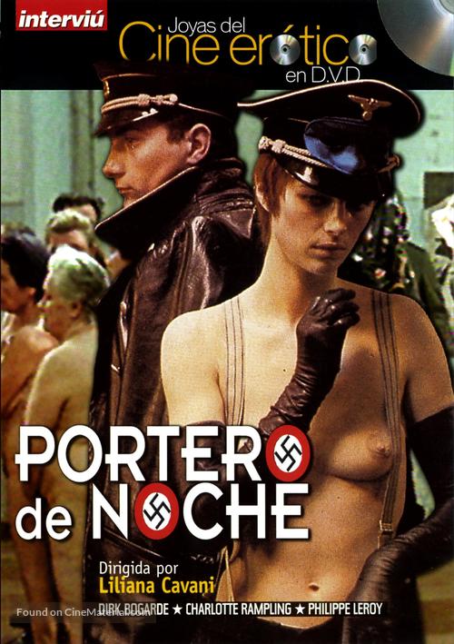 Il portiere di notte - Spanish DVD movie cover