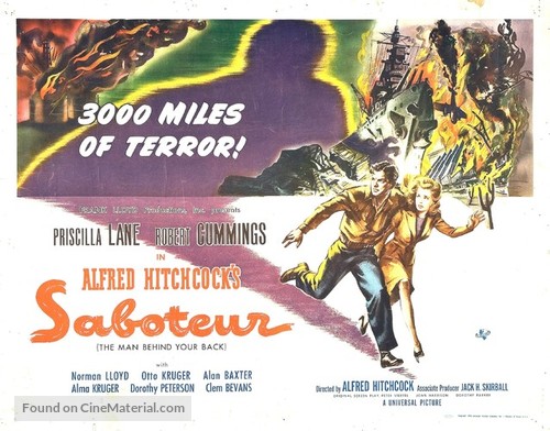 Saboteur - Movie Poster