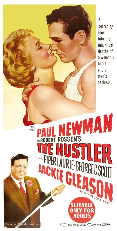 The Hustler - Australian Movie Poster