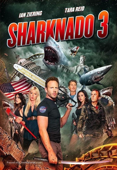 Sharknado 3 - French DVD movie cover