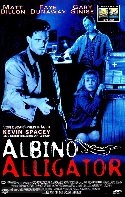 Albino Alligator - German VHS movie cover