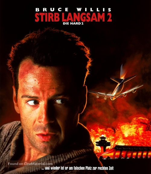 Die Hard 2 - German Blu-Ray movie cover