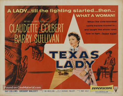 Texas Lady - Movie Poster