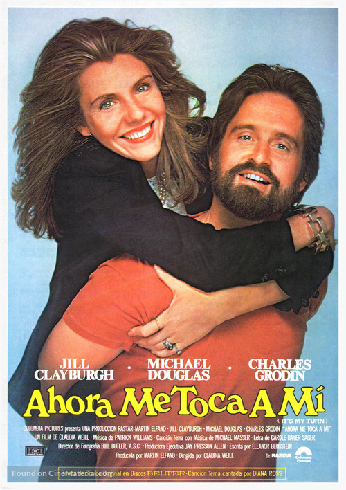 It&#039;s My Turn - Spanish Movie Poster