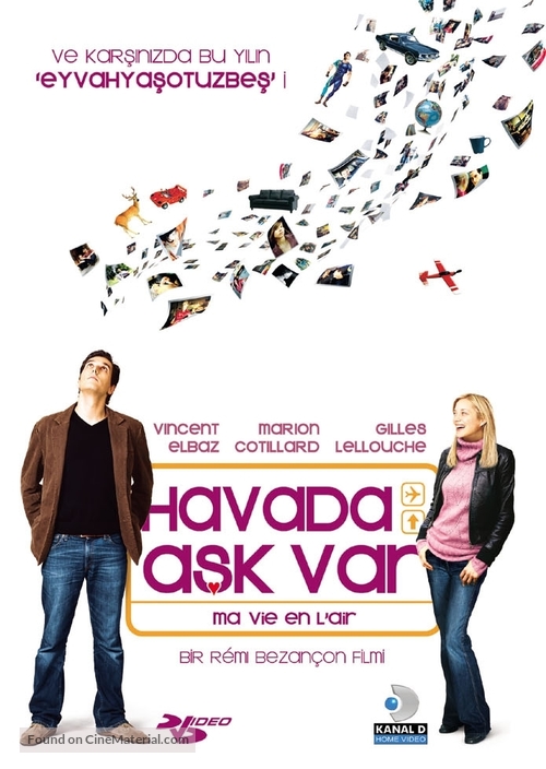 Ma vie en l&#039;air - Turkish Movie Cover