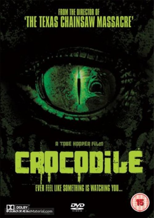 Crocodile - British DVD movie cover