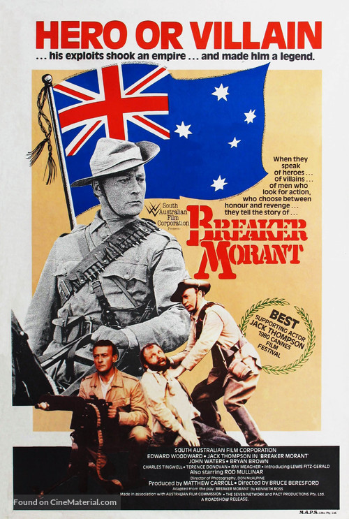 &#039;Breaker&#039; Morant - Australian Movie Poster