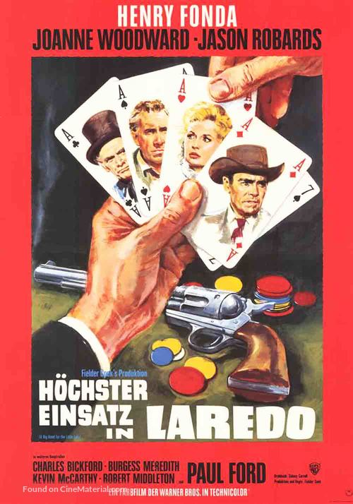 A Big Hand for the Little Lady - German Movie Poster