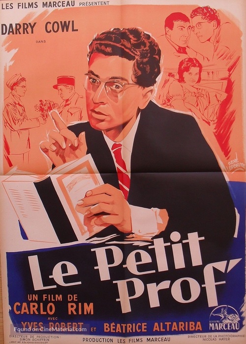 Le petit prof - French Movie Poster