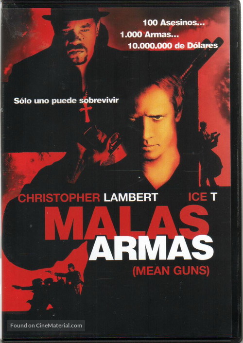 Mean Guns - Spanish DVD movie cover