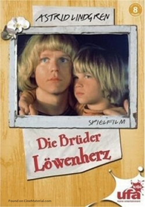 Br&ouml;derna Lejonhj&auml;rta - German DVD movie cover