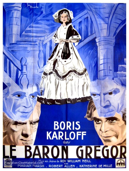 The Black Room - French Movie Poster