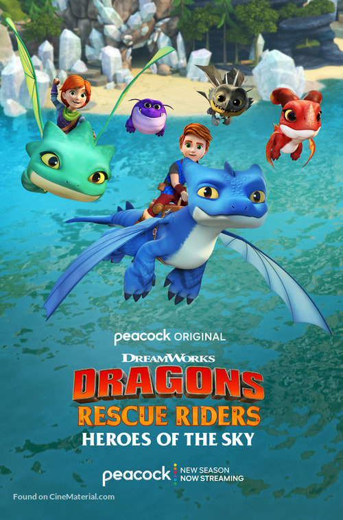 &quot;Dragons Rescue Riders: Heroes of the Sky&quot; - Movie Poster