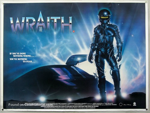 The Wraith - British Movie Poster