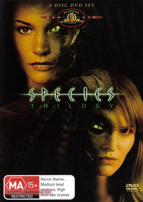 Species III - Australian DVD movie cover