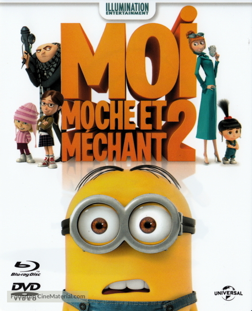 Despicable Me 2 - French Blu-Ray movie cover