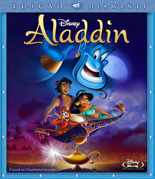 &quot;Aladdin&quot; - Brazilian Movie Cover