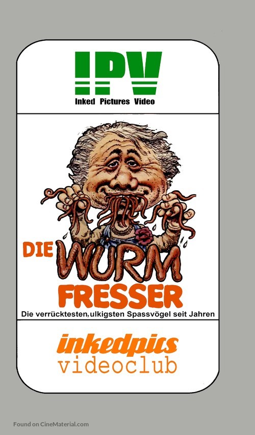 The Worm Eaters - German DVD movie cover
